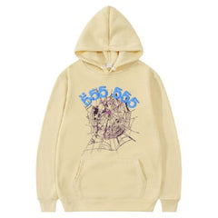 Brown Angel Sp5der 555 Hoodie Beige