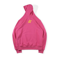 Dark Pink Sp5der Hoodie 2