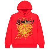 Sp5der V2 Hoodie Red