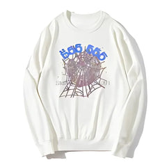 Sp5der Angel White Sweatshirt