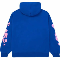Sp5der Beluga Hoodie Blue 2