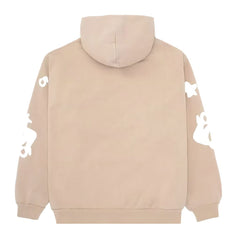 Sp5der Beluga Hoodie Light Brown 2