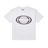 Sp5der Jumbo Globe Tee White