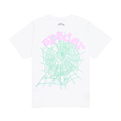 Sp5der OG Web Tee White