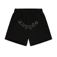 Sp5der OG Web V2 Phantom Sweatshort Black