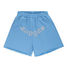 Sp5der OG Web V2 Sweat Short Sky Blue