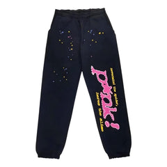 Sp5der P*NK Tracksuit Black 3
