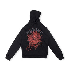 Black Spider Sp5der Hoodie Black