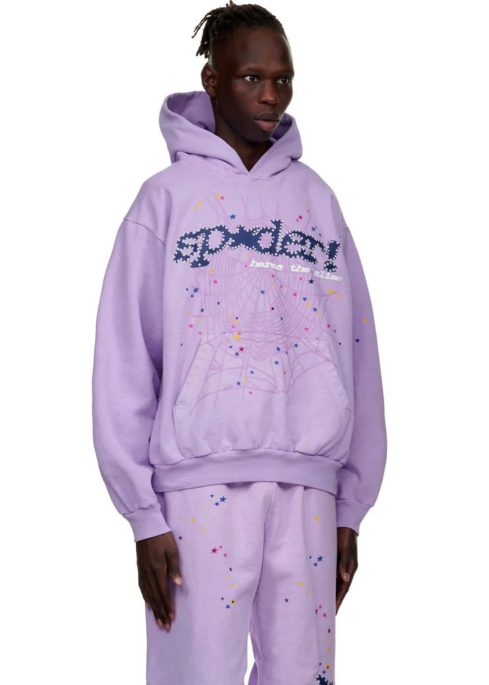 Sp5der Acai Hoodie Purple 7