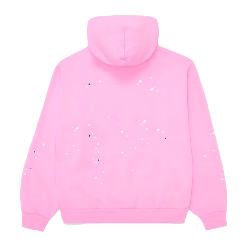 Sp5der Atlanta Hoodie Pink 2