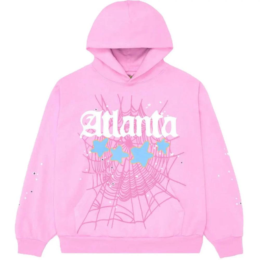 Sp5der Atlanta Tracksuit Pink 3