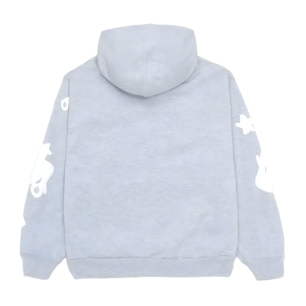 Sp5der Beluga Hoodie Heather Grey 2