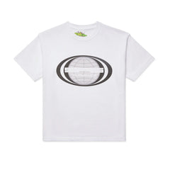 Sp5der Jumbo Globe Tee White