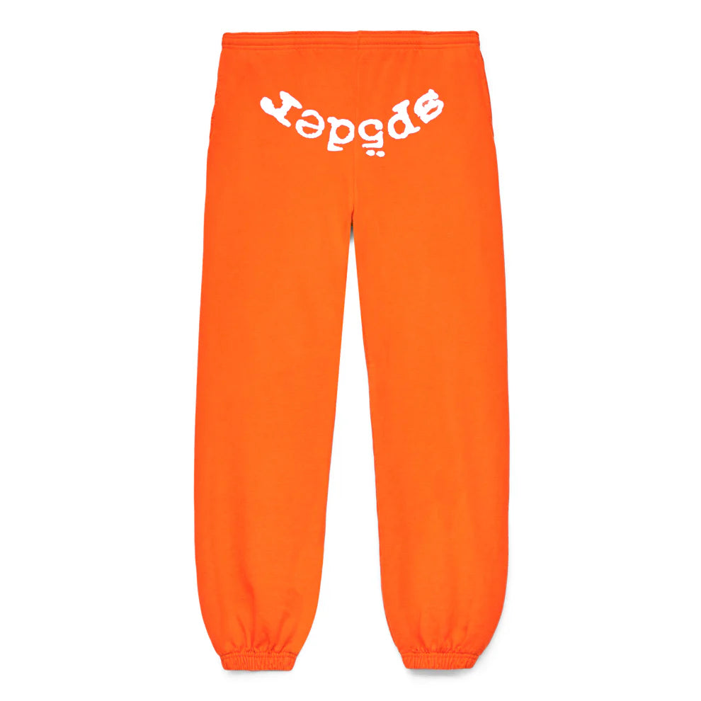 Sp5der Legacy Tracksuit Orange 4