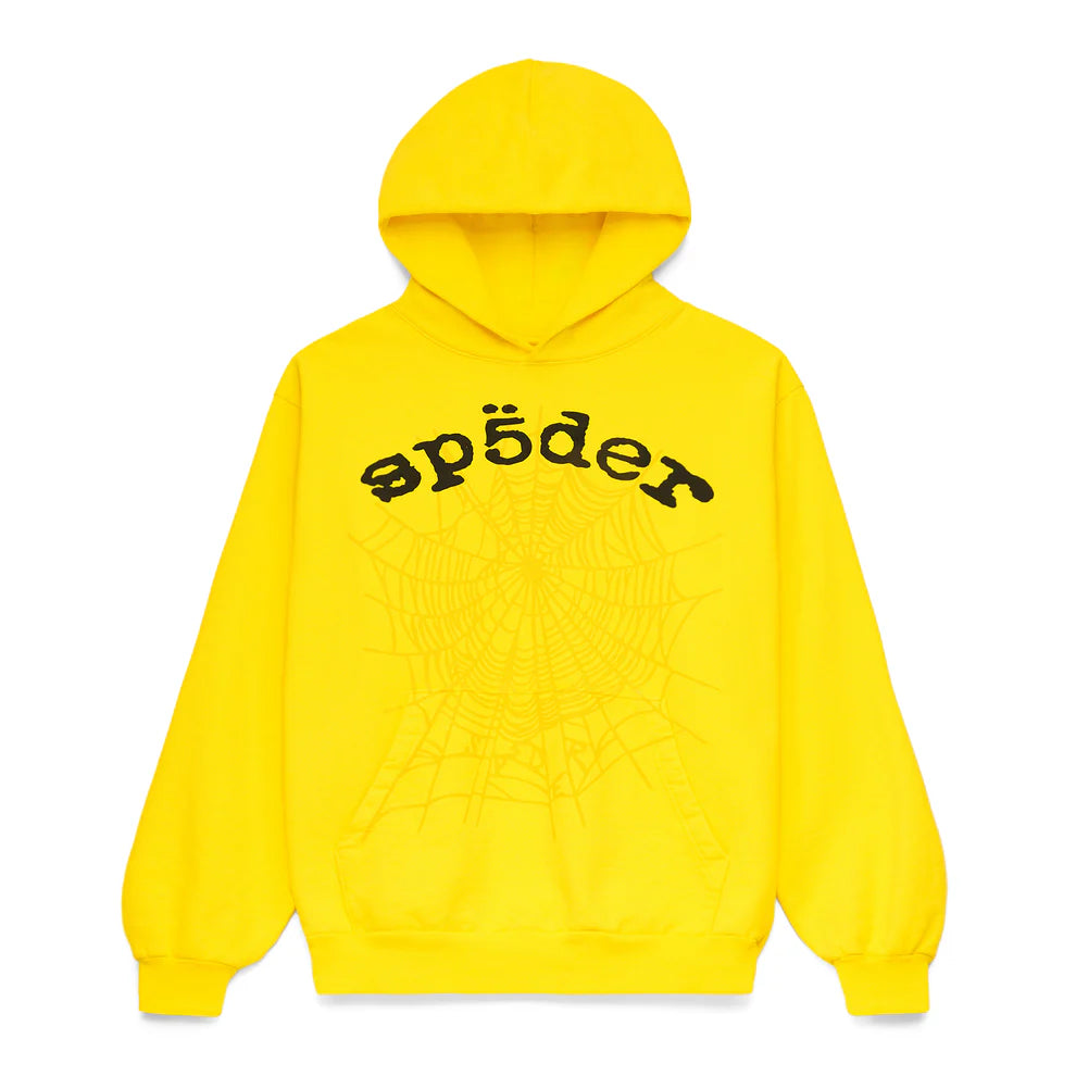 Sp5der Legacy Tracksuit Yellow 3