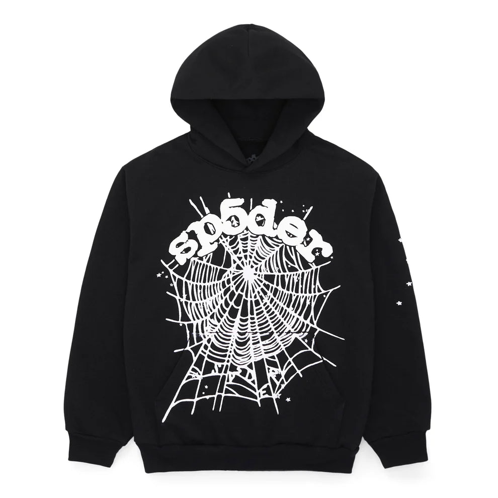 Sp5der OG Web Tracksuit Black