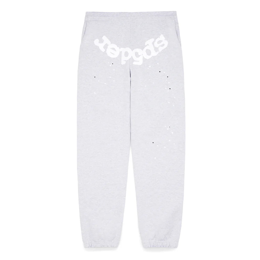 Sp5der OG Web Tracksuit Heather Grey 4