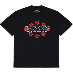 Sp5der Warped Tee Black