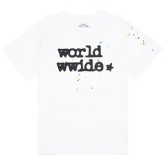 Sp5der Worldwide Tee White